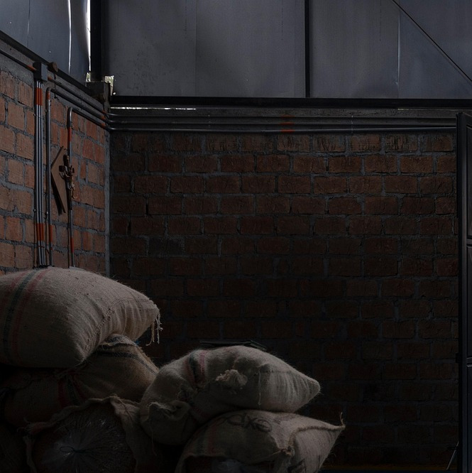 logistics truck loading dock warehouse